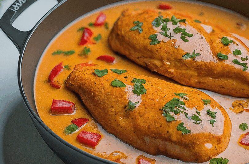 Paprika Hähnchen Geschnetzeltes