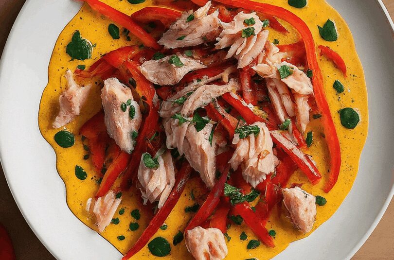 Paprika-Tunfischsalat