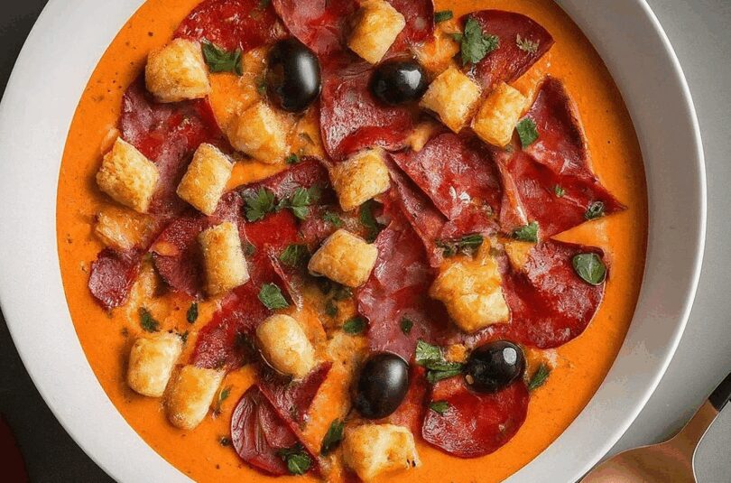 Partysuppe Rezept – Pizza Partysuppe