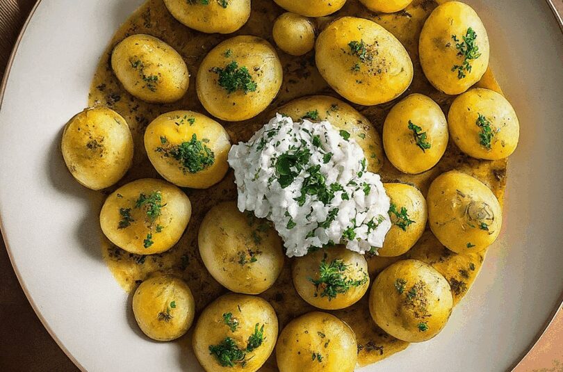 Pellkartoffeln mit Quark Berliner Art