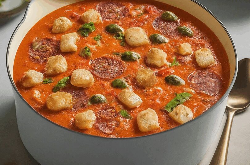 Pizza Partysuppe für 20 Personen