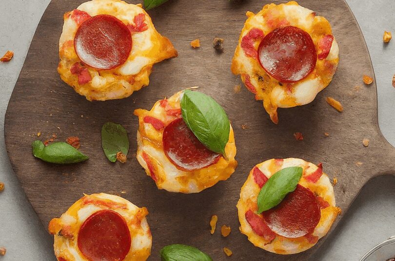 Pizzamuffins – Der perfekte Snack für kleine Pizzaliebhaber
