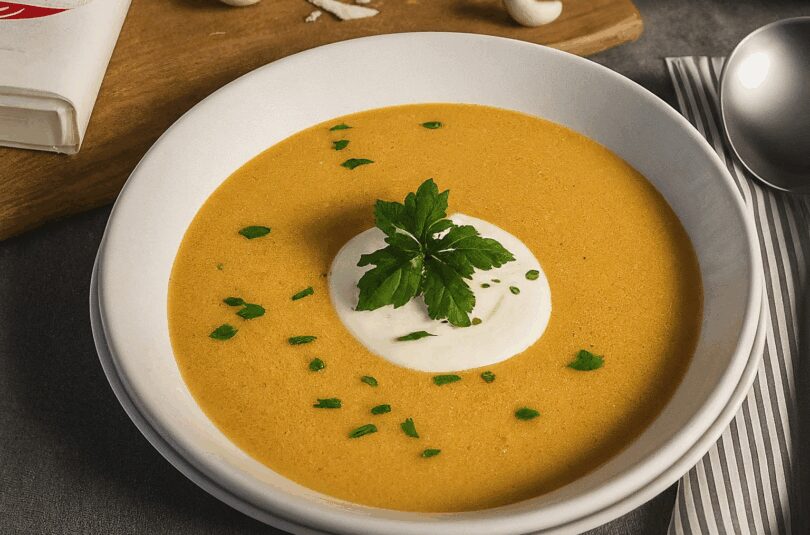 Polnische Gurkensuppe – Zupa Ogorkowa