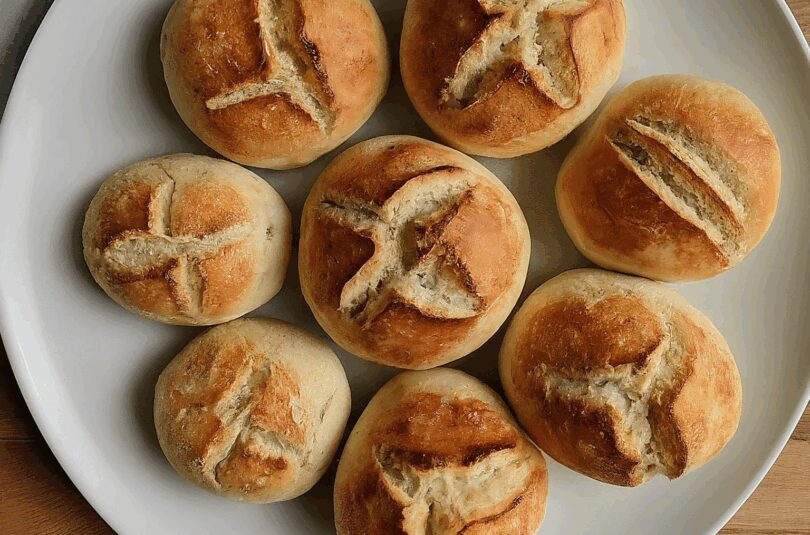 Quark Brötchen – Schnelle Quarkbroetchen
