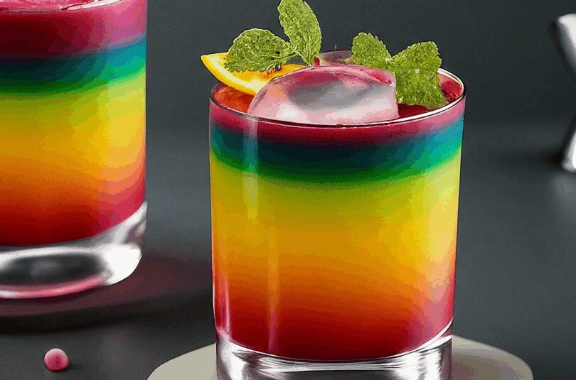 Rainbow Cocktail