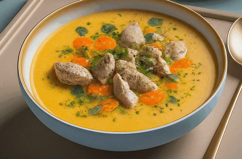 Reissuppe mit Hühnchen