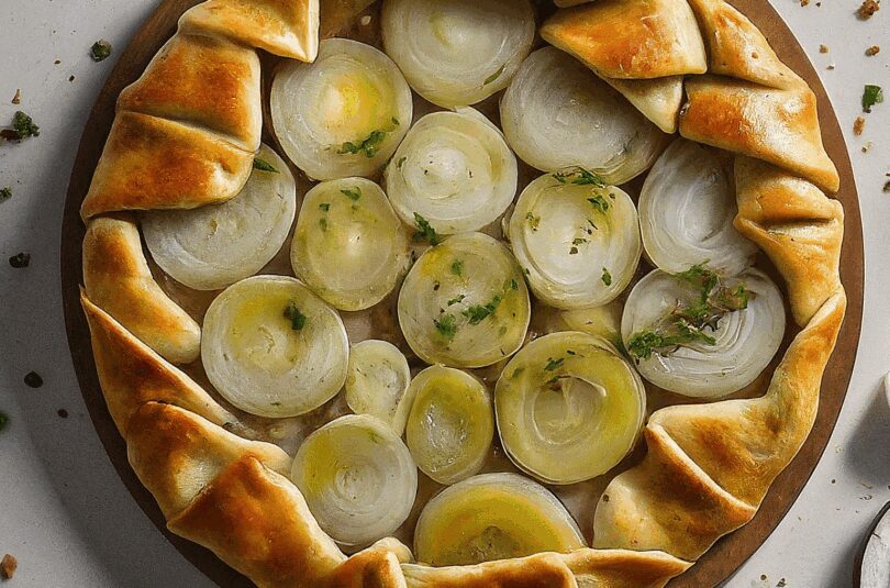 Rezept Zwiebelkuchen – Einfacher Zwiebelkuchen