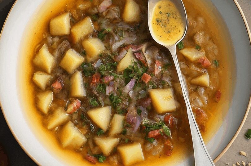 Rezept Zwiebelsuppe – Zwiebelsuppe Französische Art