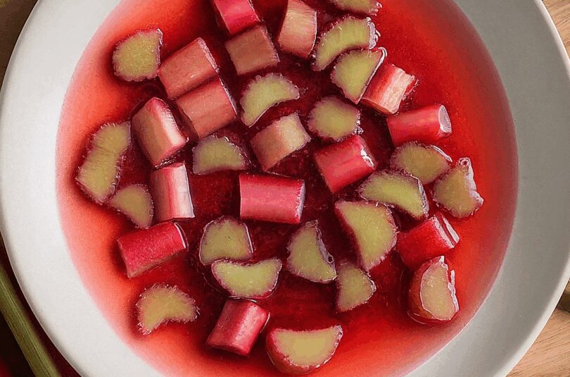 Rhabarberschorle – Erfrischend und fruchtig