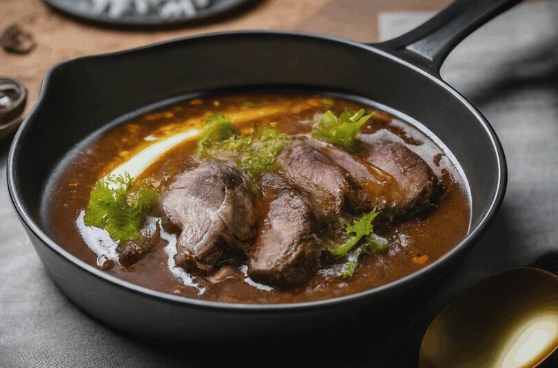 Rindfleisch mit Mirin Reiswein: Umami-Explosion für den Gaumen