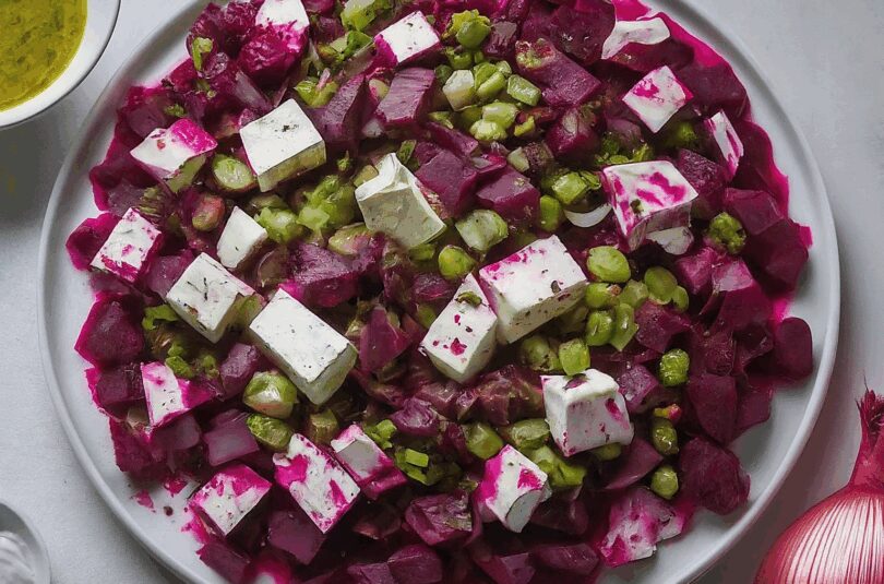 Rote Bete Feta Salat – Rote Bete Salat Mit Schafskäse
