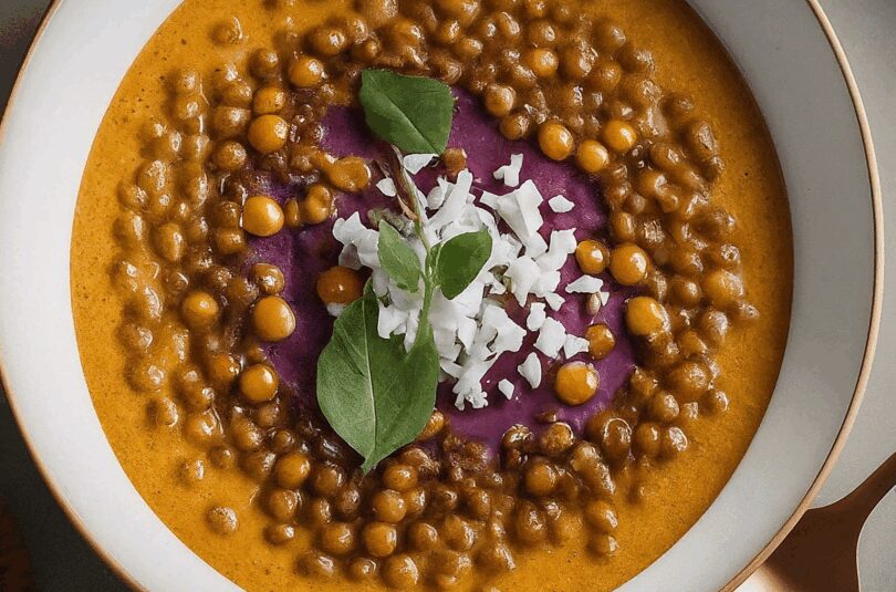Rote Linsen Kokos Suppe