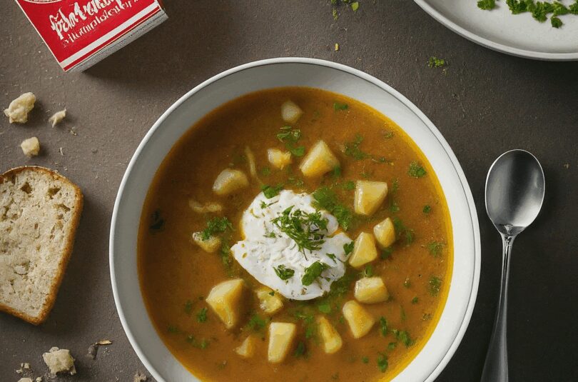 Russische Traditionelle Suppe (щи)