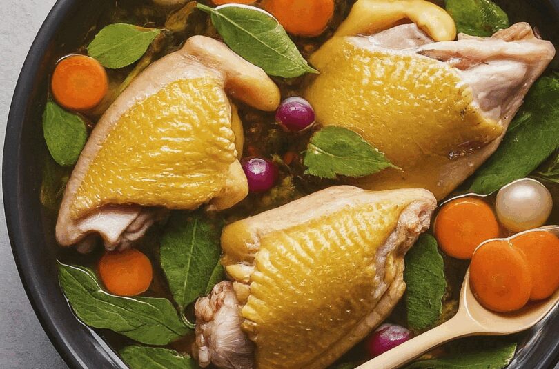 Saftige Brine für Geflügel