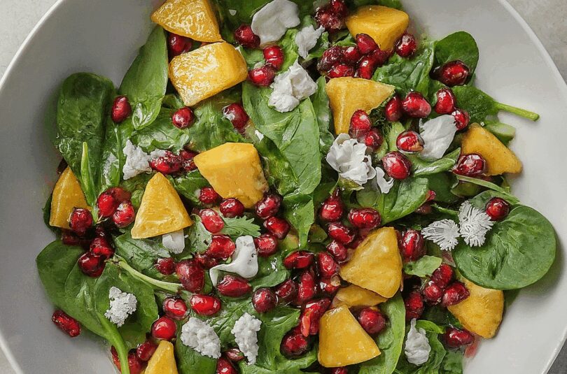 Salat mit Granatapfel – Fruchtiger Granatapfel Salat