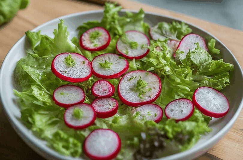 Salat mit Radieschen – Radieschen Salat