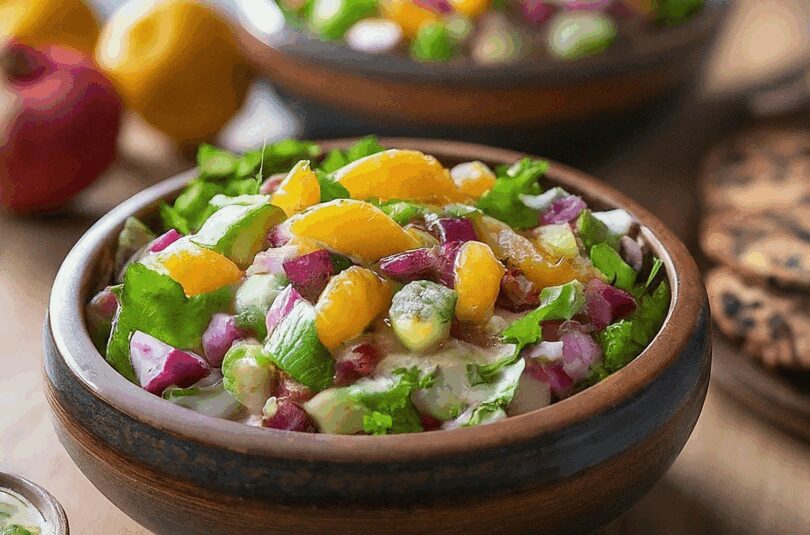 Schichtsalat Rezept Klassisch – Fruchtig Pikanter Schichtsalat