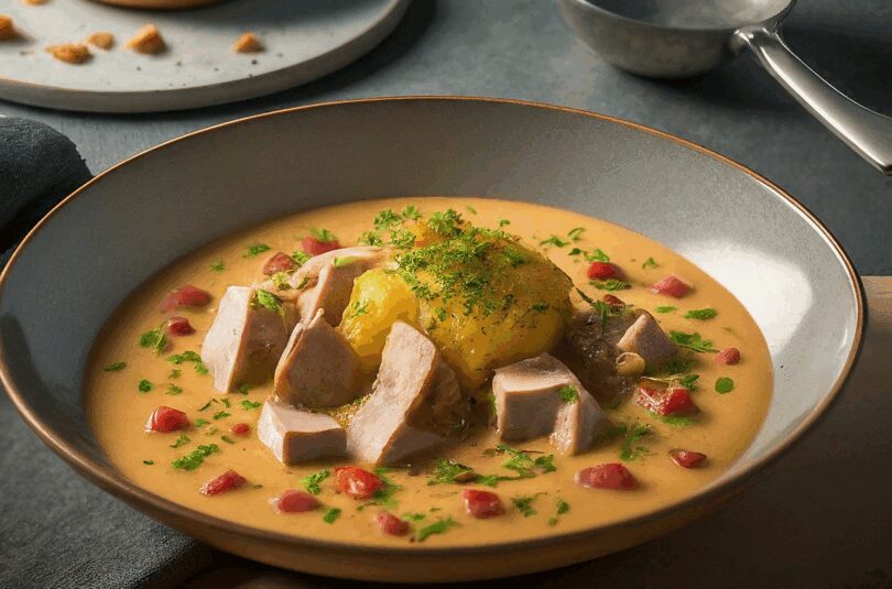 Schinken-Käse-Sahne-Soße
