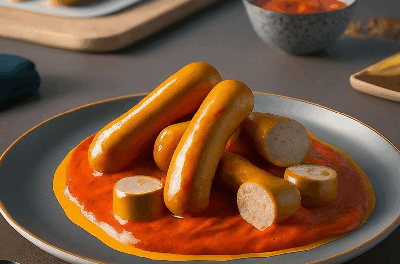 Schnelle 5-Minuten Currywurst-Sauce