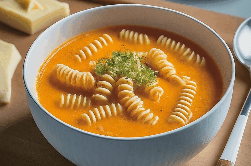 Schnelle Nudelsuppe