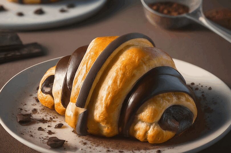 Schoko Croissant – Einfaches Schokocroissant