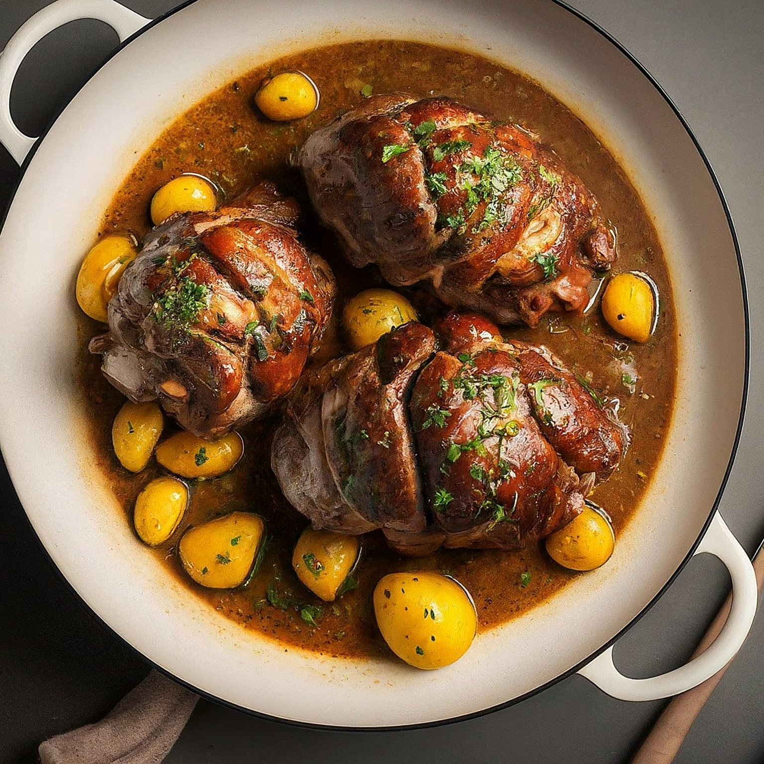 Schweinshaxe-Rezept-–-Knusprig-Gebratene-Schweinshaxen Schweinshaxe Rezept – Knusprig Gebratene Schweinshaxen