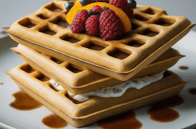 Skyr Waffeln – Proteinreiche Waffeln mit Skyr