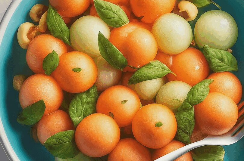 Sommerlicher Melonensalat