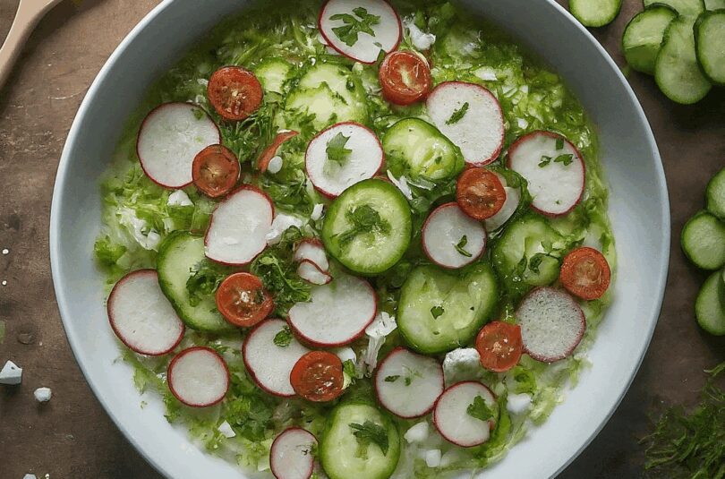 Sommerlicher Reissalat – Sommerlich Leichter Reissalat