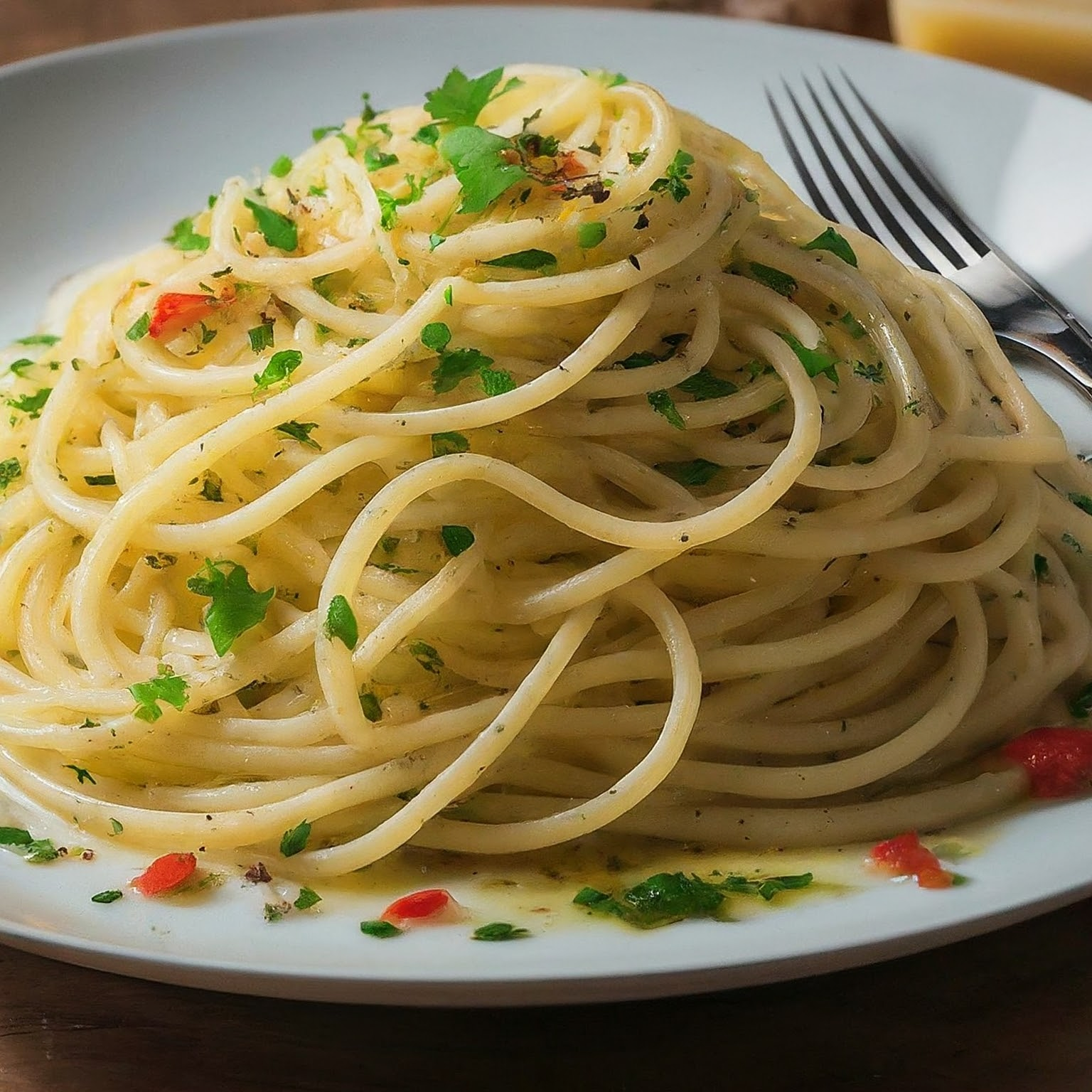Spaghetti-Aglio-e-Olio-–-Der-Klassiker Spaghetti Aglio e Olio – Der Klassiker