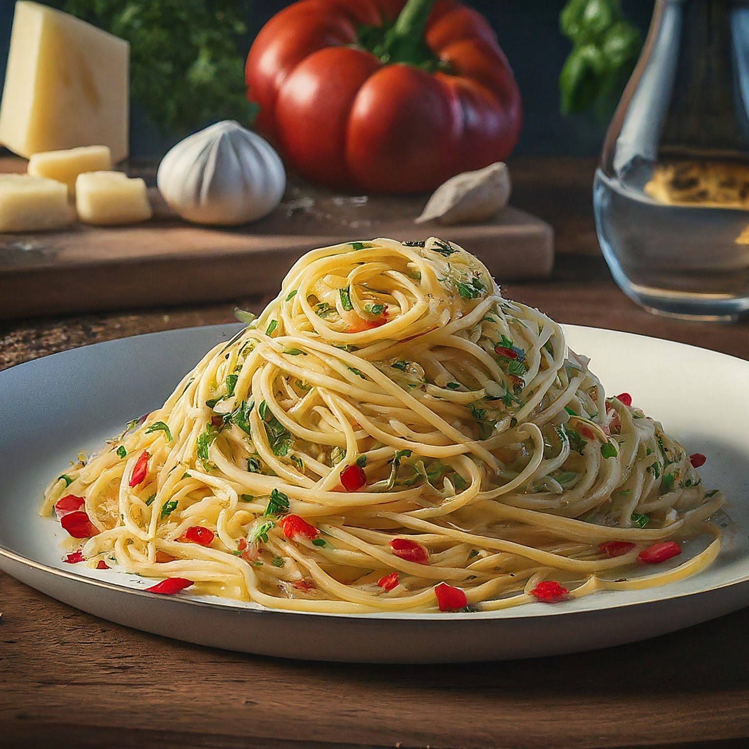 Spaghetti-Aglio-Olio-E-Peperoncino-–-Der-italienische-Klassiker Spaghetti Aglio Olio E Peperoncino – Der italienische Klassiker