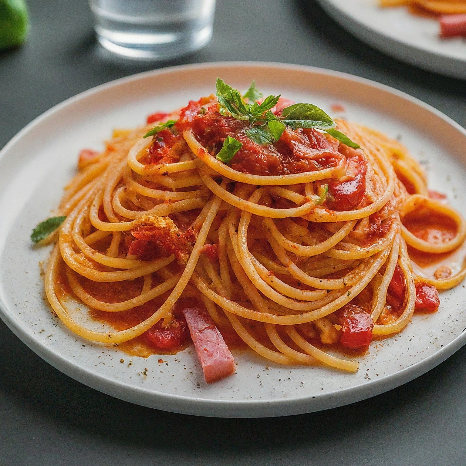 Spaghetti-Amatriciana-–-Spaghetti-AllAmatriciana Spaghetti Amatriciana – Spaghetti All’Amatriciana