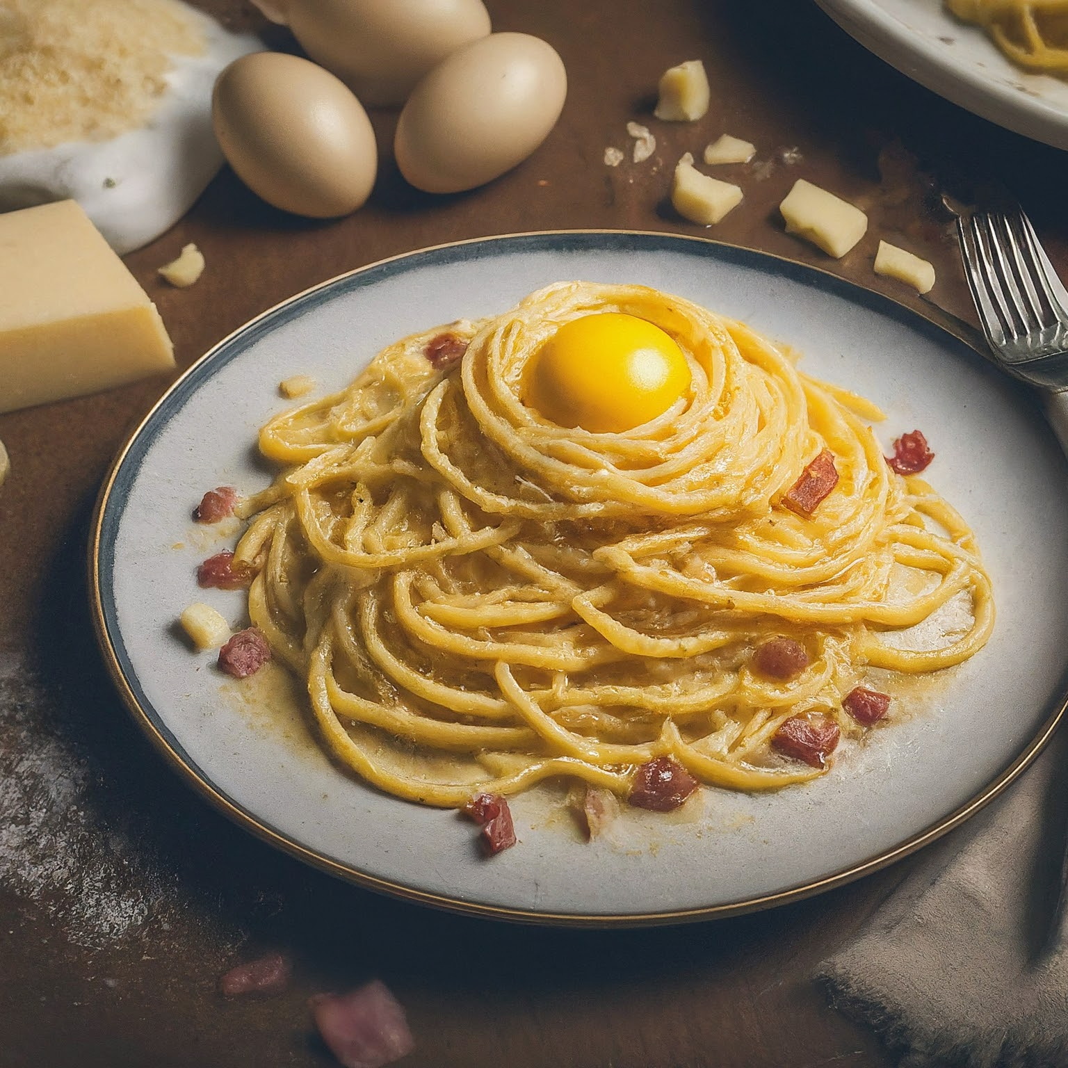 Spaghetti-Carbonara-Original-–-Carbonara-Wie-Bei-Der-Mamma-In-Rom Spaghetti Carbonara Original – Carbonara Wie Bei Der Mamma In Rom