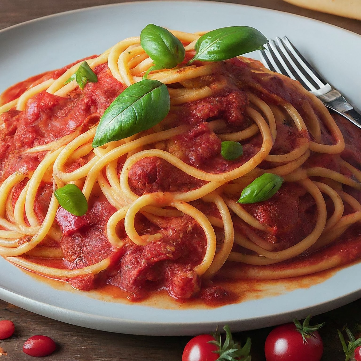 Spaghetti-Napoli-–-Der-Klassiker-einfach-gemacht Spaghetti Napoli – Der Klassiker einfach gemacht