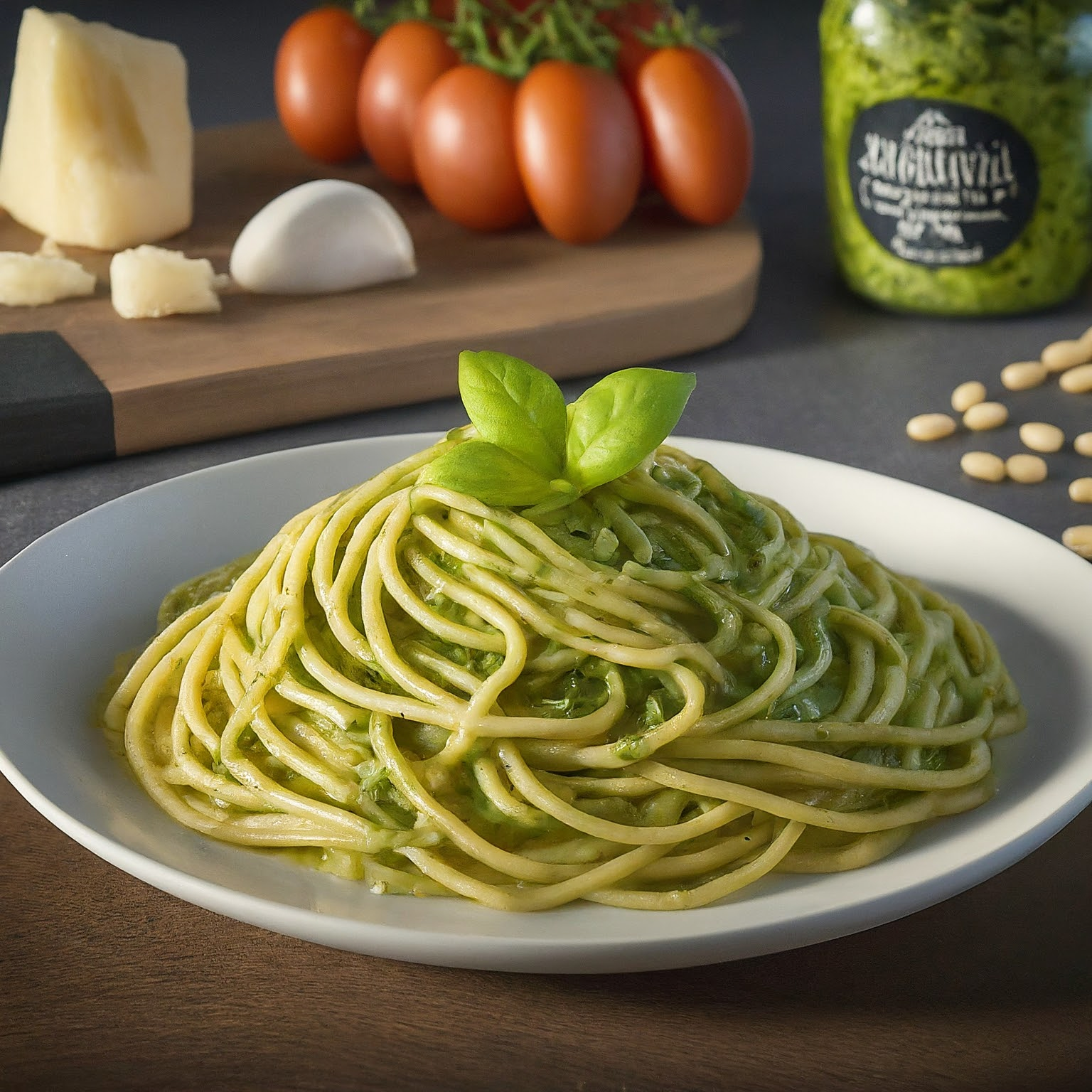 Spaghetti-Pesto-–-Spaghetti-Al-Pesto Spaghetti Pesto – Spaghetti Al Pesto
