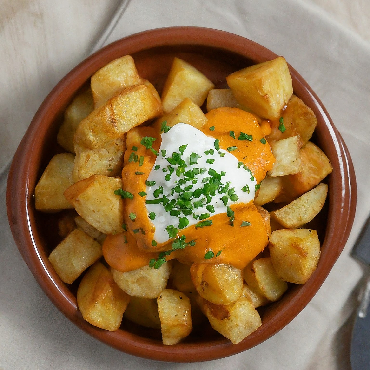 Spanische-Kartoffeln-8211-Patatas-Bravas Spanische Kartoffeln – Patatas Bravas