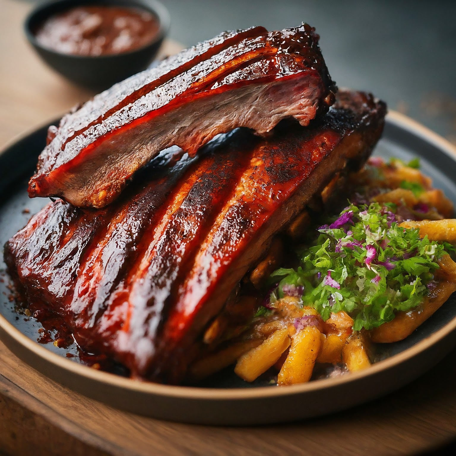 Spareribs-Smoker-–-Koestliche-BBQ-Spareribs-fuer-Smoker-und-Backofen-mit-Sosse-und-Gewuerzmischung Spareribs Smoker – Köstliche BBQ Spareribs für Smoker und Backofen mit Soße und Gewürzmischung