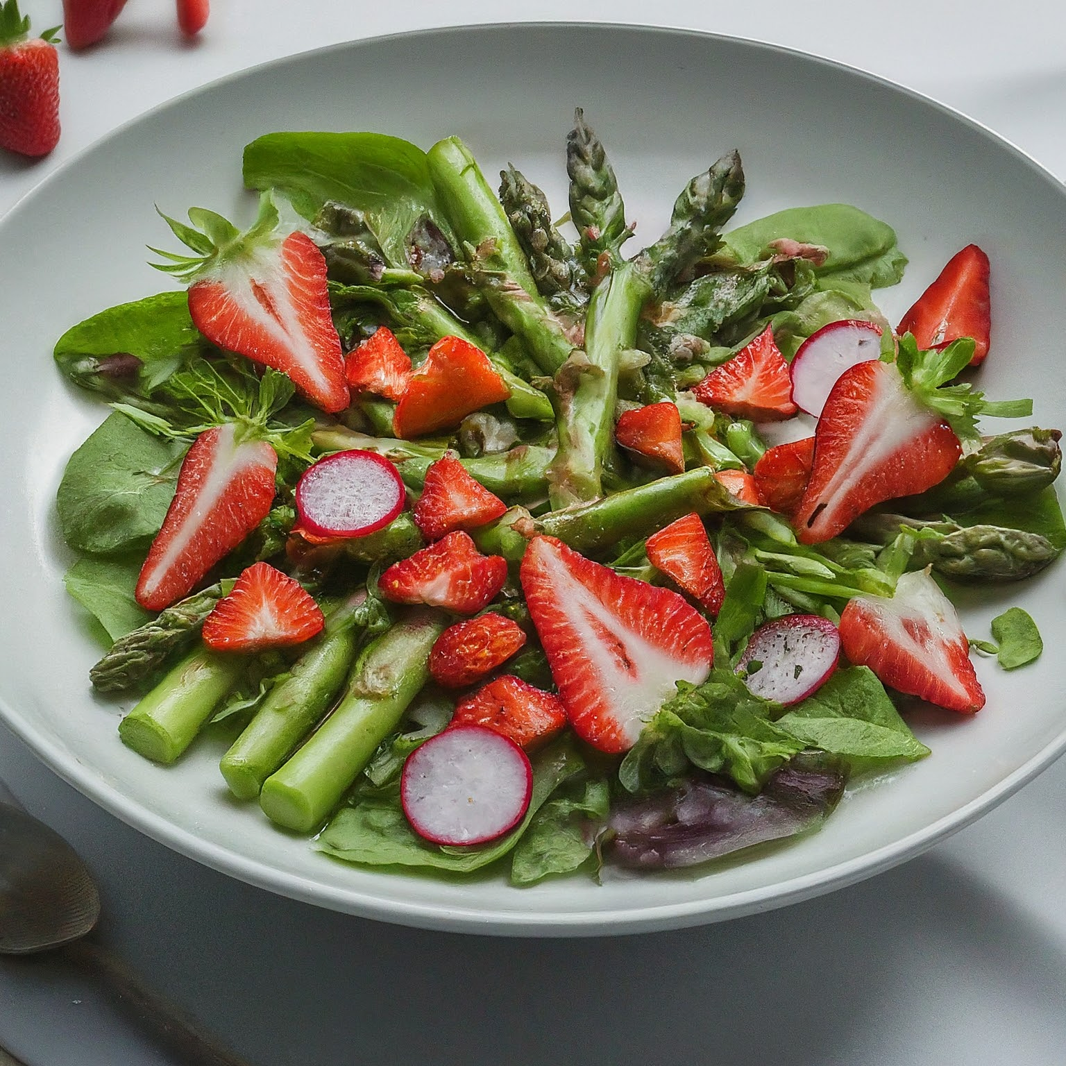 Spargel-Salat-mit-Erdbeeren-–-Spargelsalat-mit-Erdbeeren-und-Balsamico-Vinaigrette Spargel Salat mit Erdbeeren – Spargelsalat mit Erdbeeren und Balsamico Vinaigrette