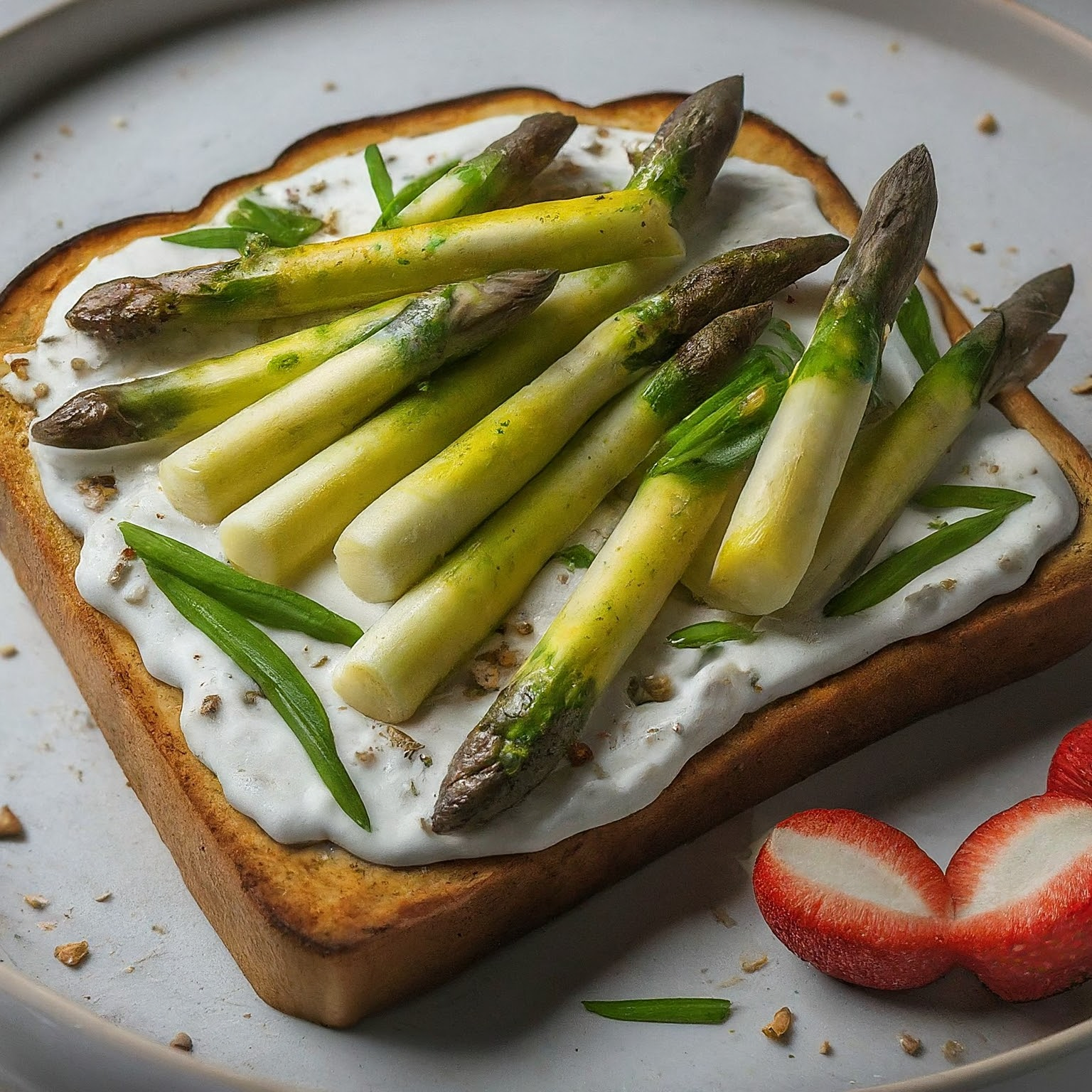 Spargeltoast-–-Feiner-Spargel-Toast Spargeltoast – Feiner Spargel Toast