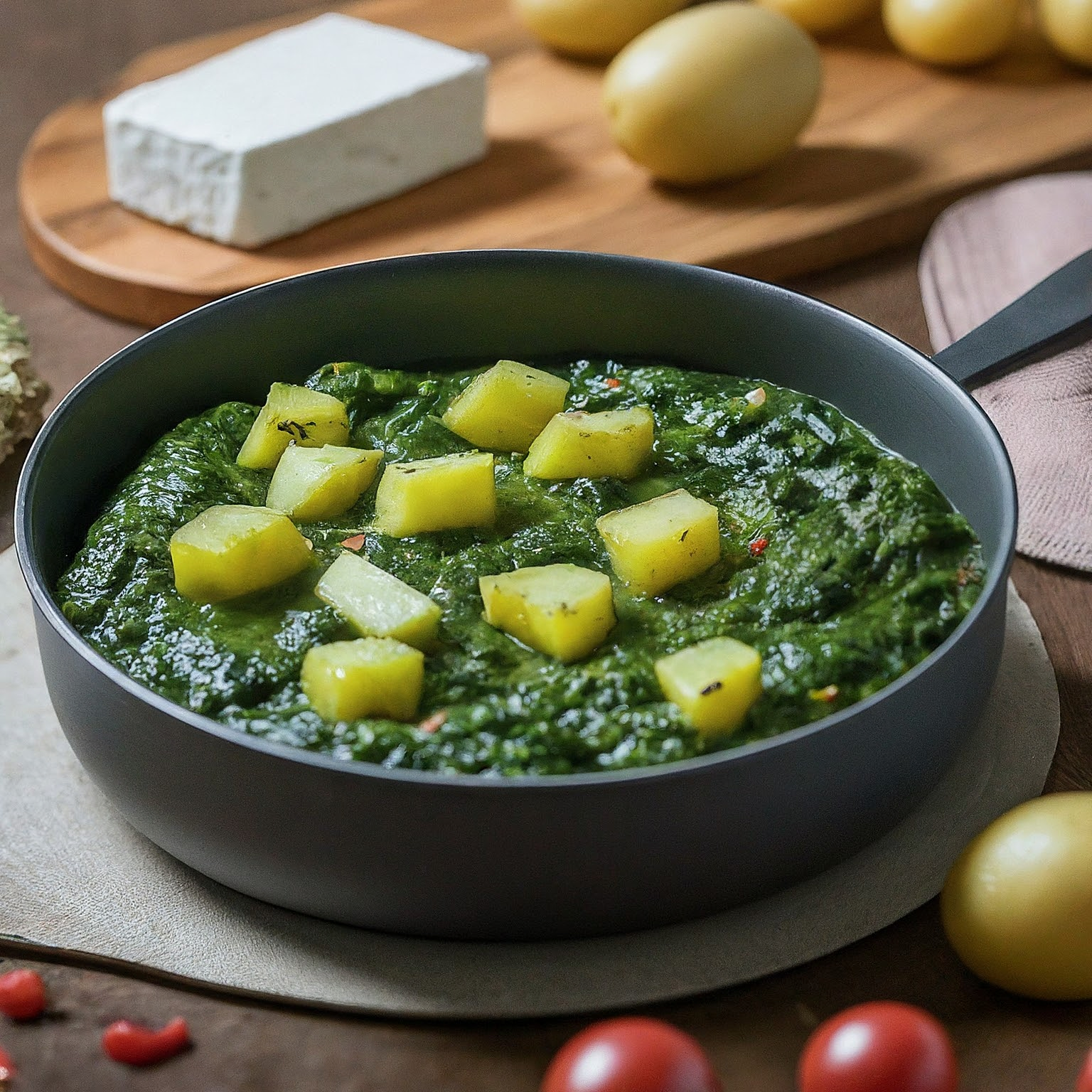 Spinat-Rezept-Klassisch-–-Spinat-Spiegelei-Und-Salzkartoffeln Spinat Rezept Klassisch – Spinat Spiegelei Und Salzkartoffeln