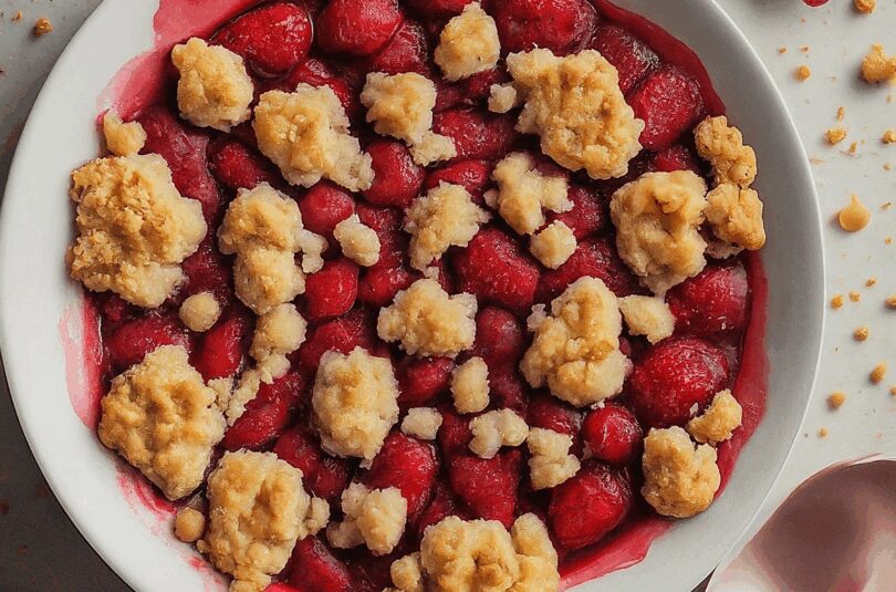 Stachelbeer-Crumble Stachelbeer-Crumble