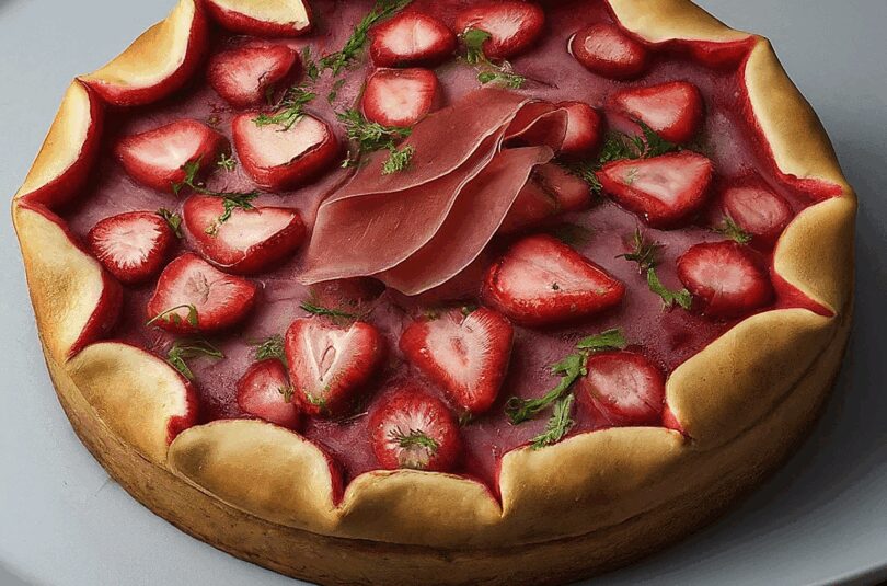 Stachelbeerkuchen-mit-Baiser Stachelbeerkuchen mit Baiser