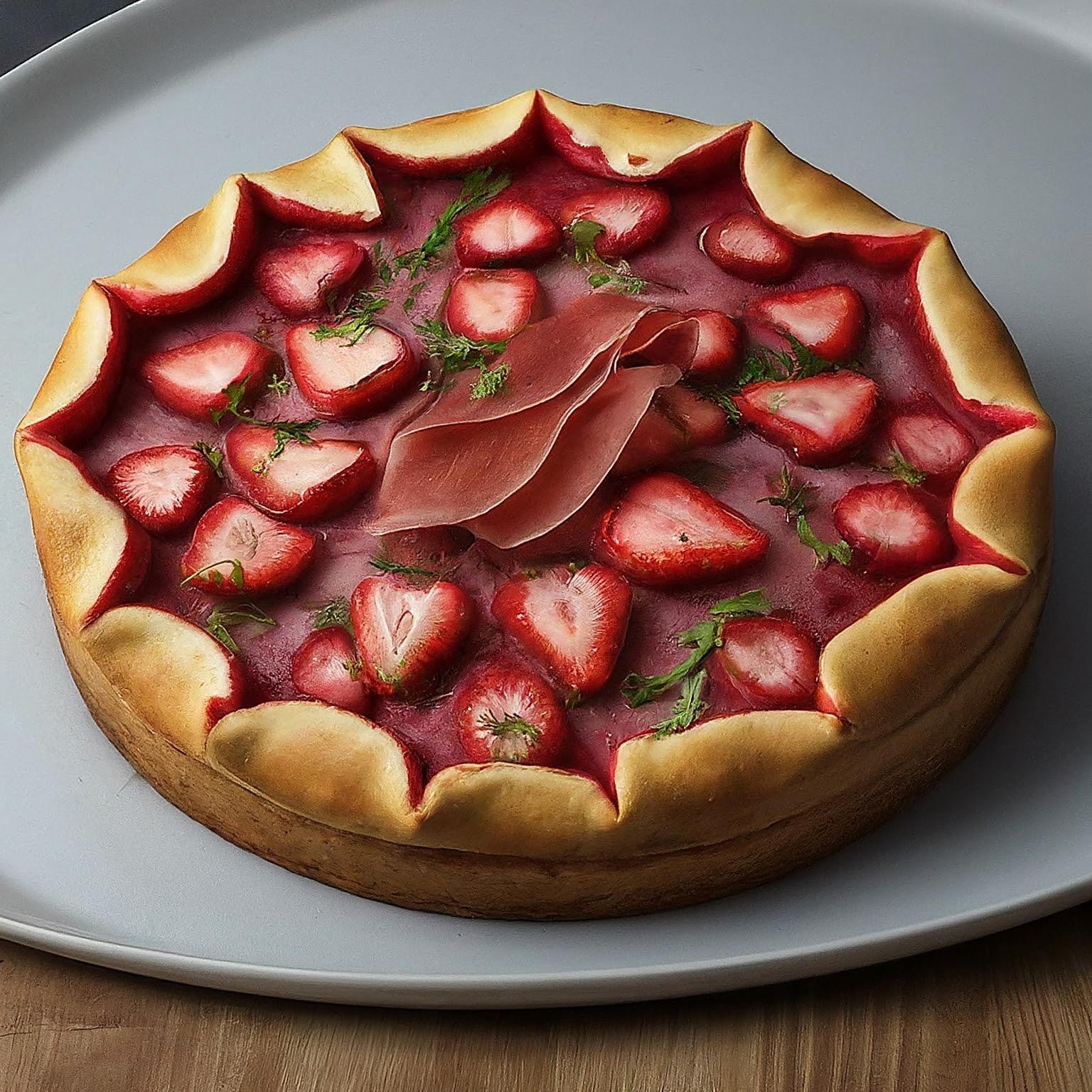 Stachelbeerkuchen-mit-Baiser Stachelbeerkuchen mit Baiser