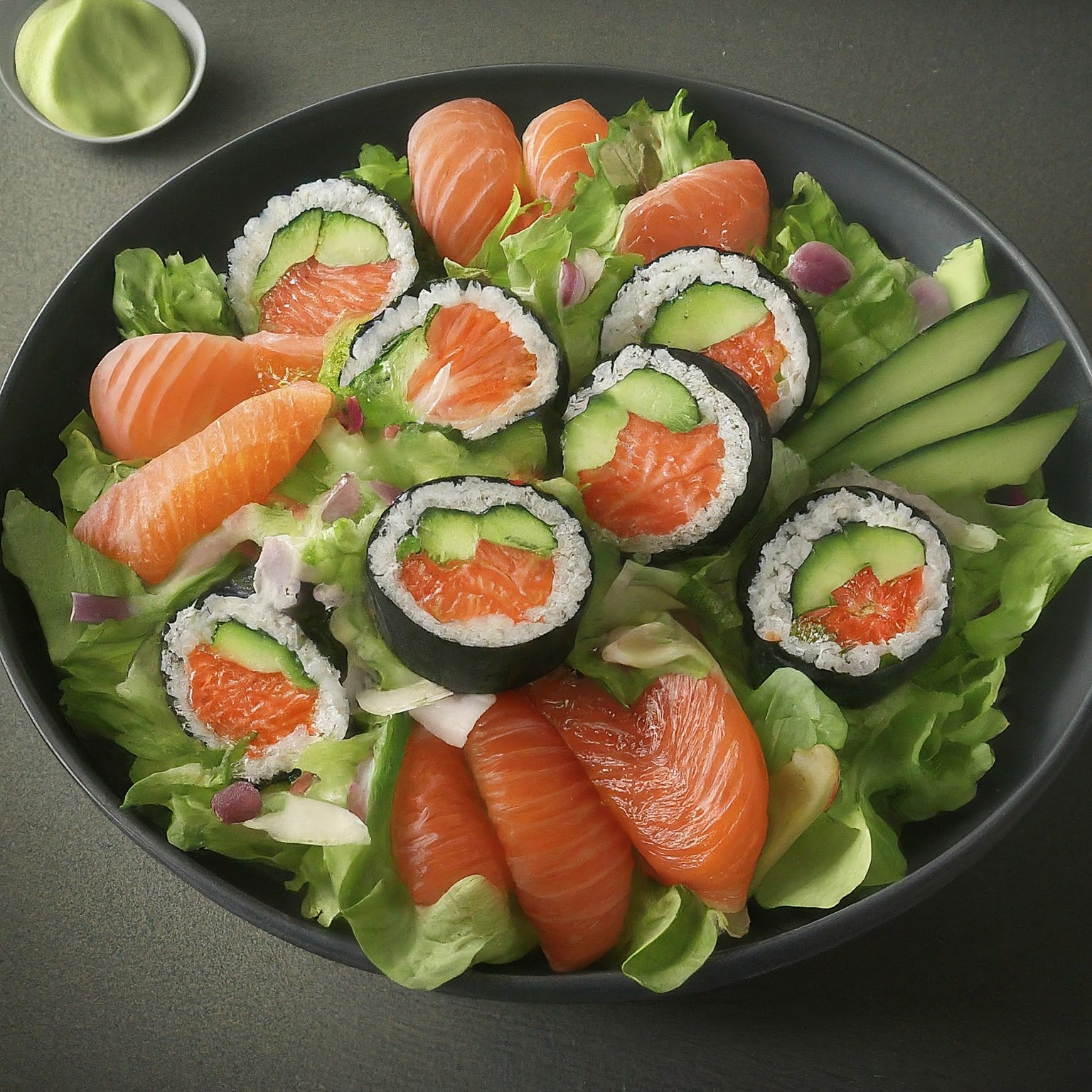 Sushi-Salat-–-Der-schnelle-Genuss-fuer-Sushi-Liebhaber Sushi Salat – Der schnelle Genuss für Sushi-Liebhaber