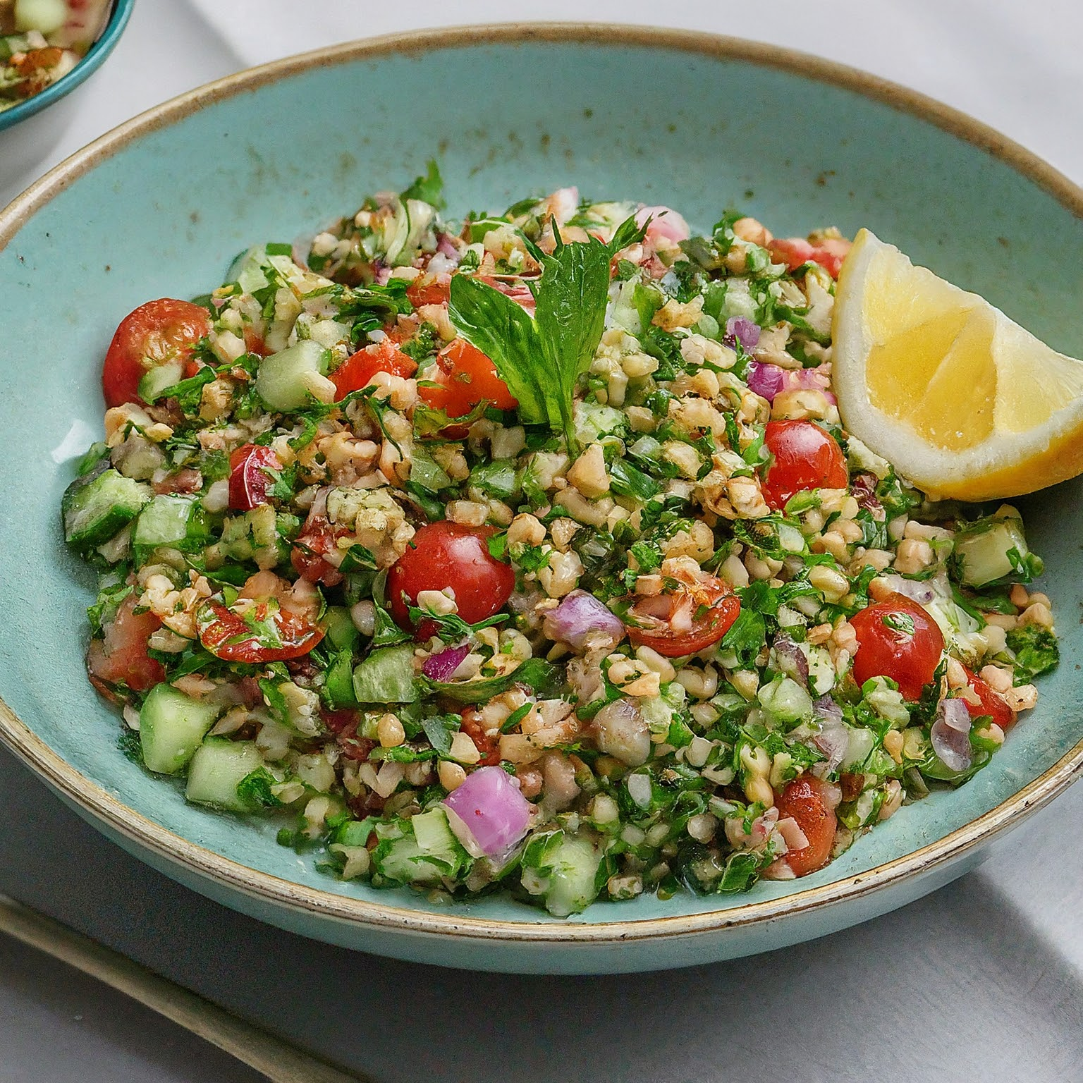 Tabouleh-–-Libanesischer-Bulgursalat Tabouleh – Libanesischer Bulgursalat