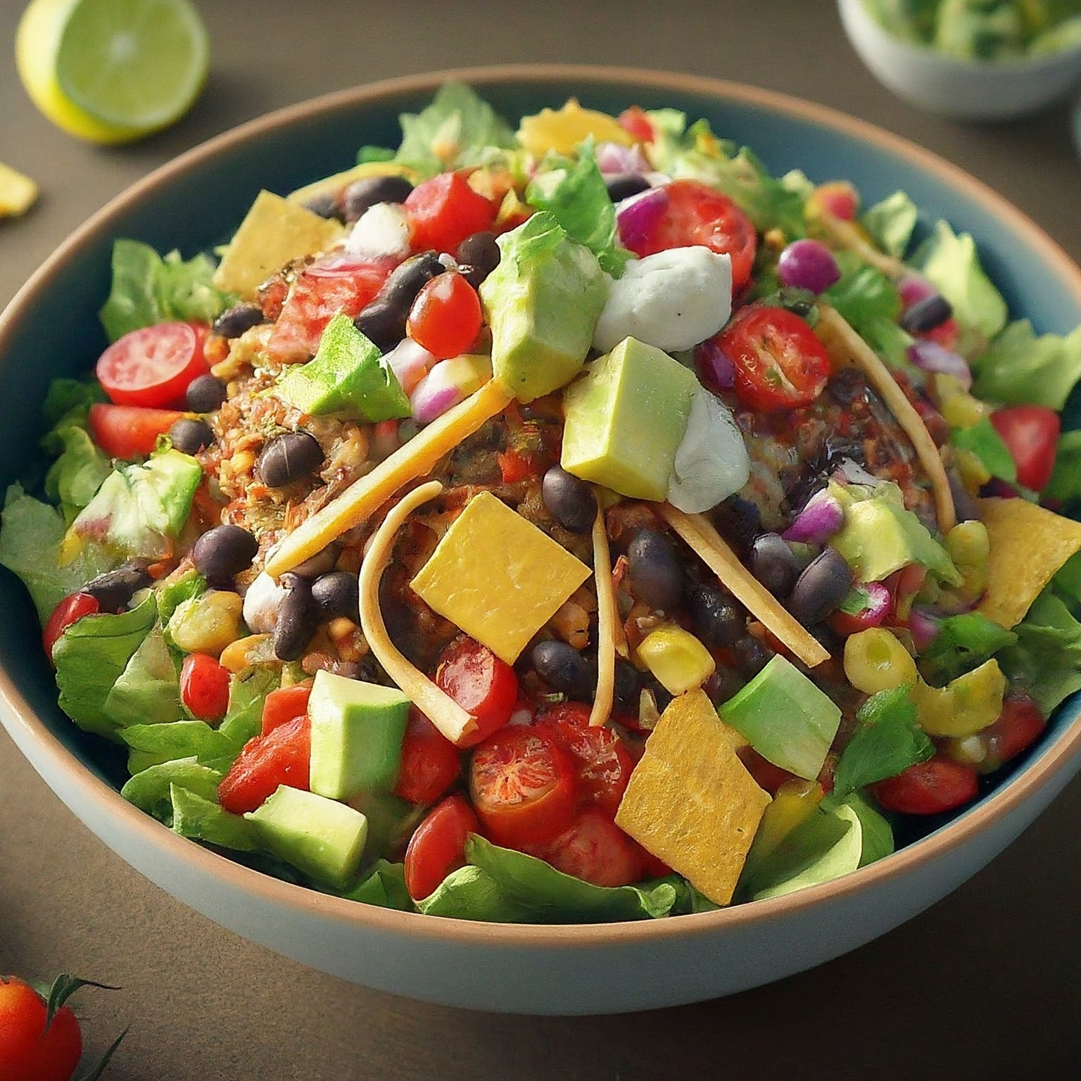 Taco-Salat-–-Fiesta-im-Mund Taco-Salat – Fiesta im Mund