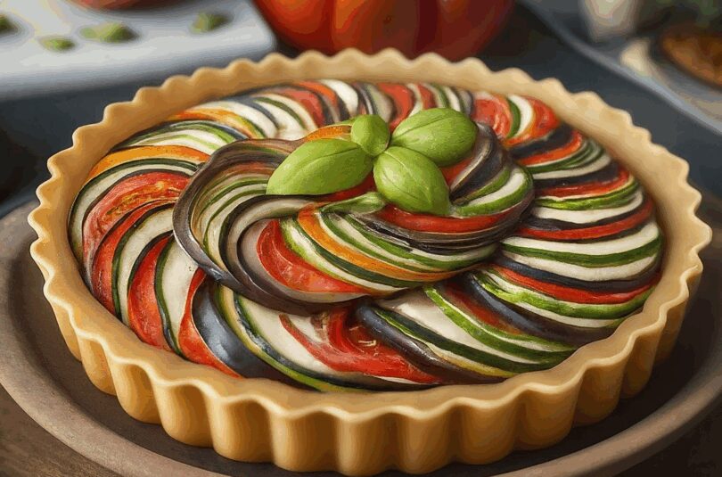 Tarte à la Ratatouille – Sommerlicher Genuss aus dem Ofen