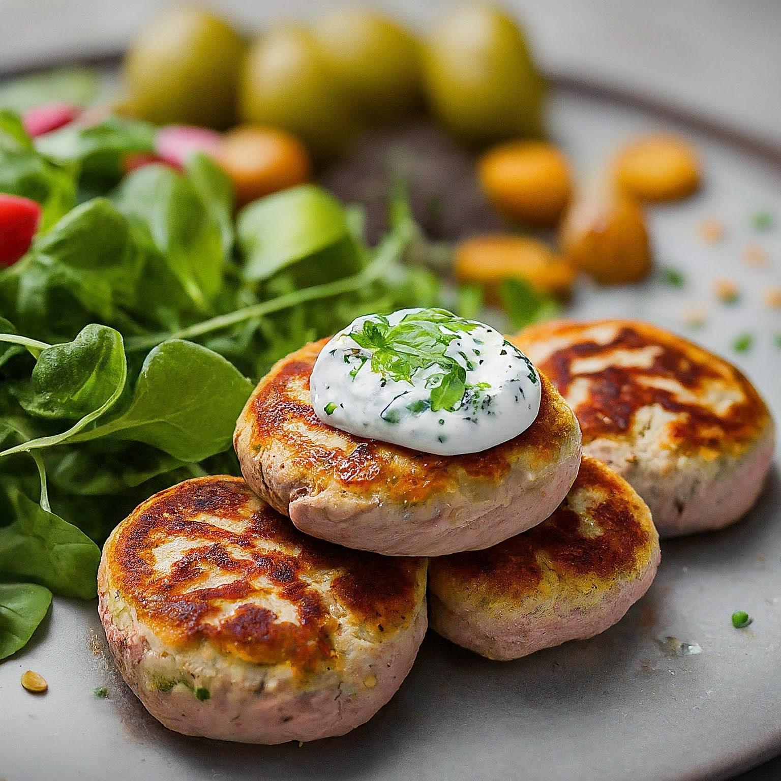 Thunfisch-Frikadellen-–-Thunfisch-Frikadellen-Mit-Joghurt-Dip Thunfisch Frikadellen – Thunfisch Frikadellen Mit Joghurt Dip