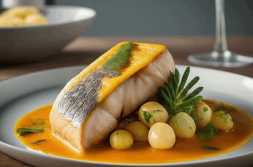 Tintenfisch mit Knoblauch