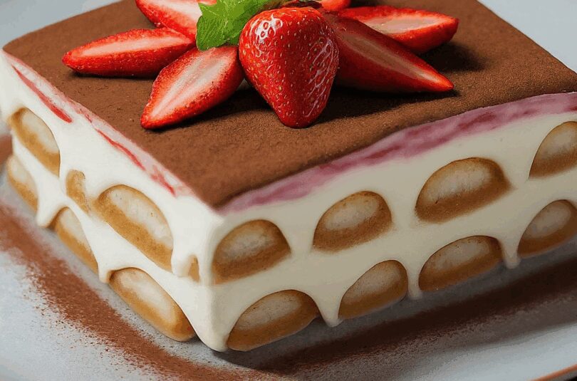 Tiramisu mit Erdbeeren – Erdbeertiramisu